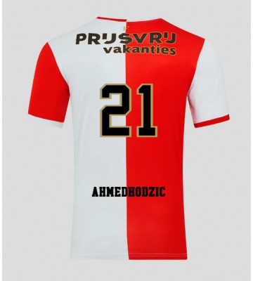 Feyenoord Anel Ahmedhodzic #21 Replica Home Stadium Shirt 2025-26 Short Sleeve